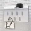 Appendiabiti a muro 70x40x20 cm bianco MIT6