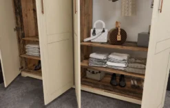 Armadio a 4 ante battenti beige AI16