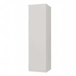 Armadio ad anta battente 50x180 apertura tip-on bianco AT7