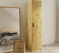 Armadio 1 anta in rovere AI1010