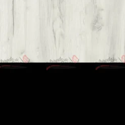 Armadio 4 ante bianco effetto legno e nero AU22