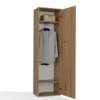 Armadio guardaroba moderno per ingresso rovere MIT4