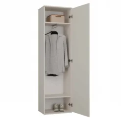 Armadio guardaroba per ingresso beige cashmere MIT4