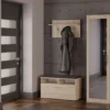 Armadio guardaroba per ingresso rovere chiaro MIT4