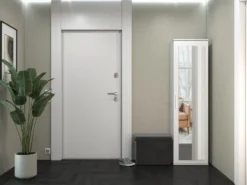 Armadio guardaroba per ingresso bianco MIT4