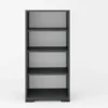 Armadio scarpiera alta in antracite e rovere naturale ASG6
