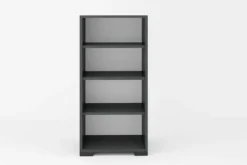Armadio scarpiera alta in antracite e rovere naturale ASG6