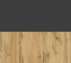 Armadio scarpiera alta in antracite e rovere naturale ASG6