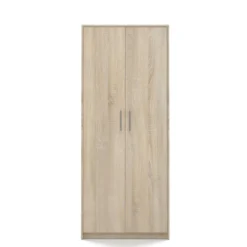 Armadio ufficio moderno 74x180x35 cm rovere chiaro AT1