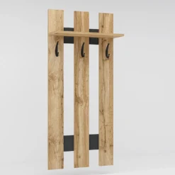 Attaccapanni in rovere naturale ASG2