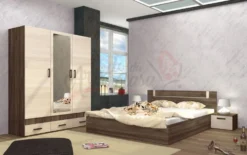 Camera da letto completa beige CDLI7038