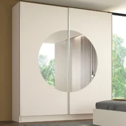 Camera da letto completa con letto contenitore 160x200 cm color Cashmere CMG8