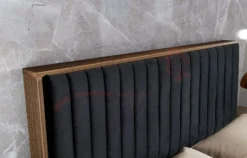 Camera da letto completa legno e antracite CDLI36