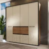 Camera da letto completa moderna 160x200 grafite beige noce CDLU36