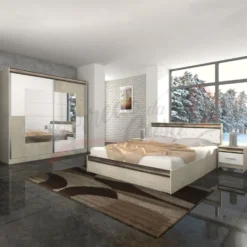 Camera da letto completa rovere chiaro CDLI7036