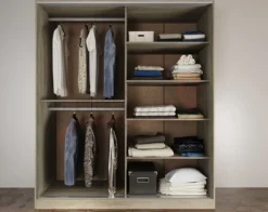 Camera da letto completa rovere/grigio CDLI7024