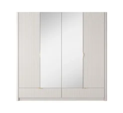 Camera da letto matrimoniale completa moderna beige CDLLK6