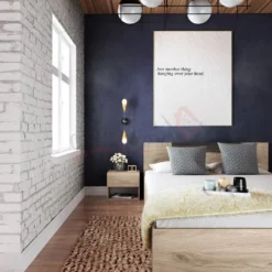 Camera da letto rovere naturale e marrone CDLI24