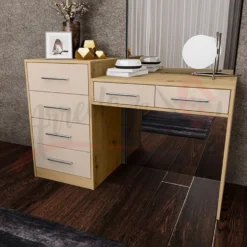 Cassettiera a sei cassetti in abete naturale SCI20