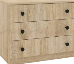 Cassettiera moderna tre cassetti CSMG1