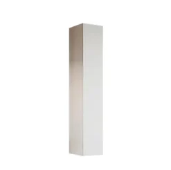 Colonna bagno sospesa 25x138 cm bianco lucido con 4 ripiani COL2