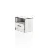 Comodino moderno legno bianco CI3085