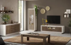 Coppia di cubi pensili 28x29 cm rovere scuro MML3
