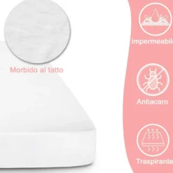 Coprimaterasso impermeabile Cool Touch CMT2