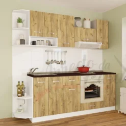 Cucina componibile senza elettrodomestici CI702