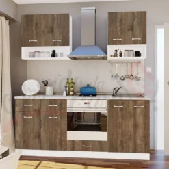 Cucina componibile senza elettrodomestici CI405