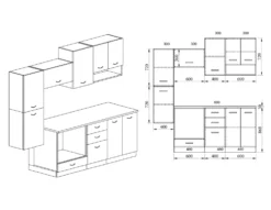 Cucina design moderno componibile CI417
