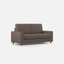 Divano 148x85cm design a due posti con bracciolo squadrato idrorepellente talpa DI12