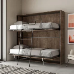 Doppio letto singolo a scomparsa KNDO1