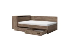 Letto a una piazza e mezza 120x190 contenitore LG3