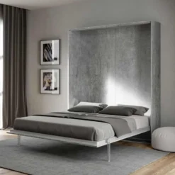 Letto matrimoniale a scomparsa KNT23
