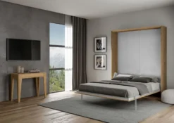 Letto matrimoniale a scomparsa KNT23