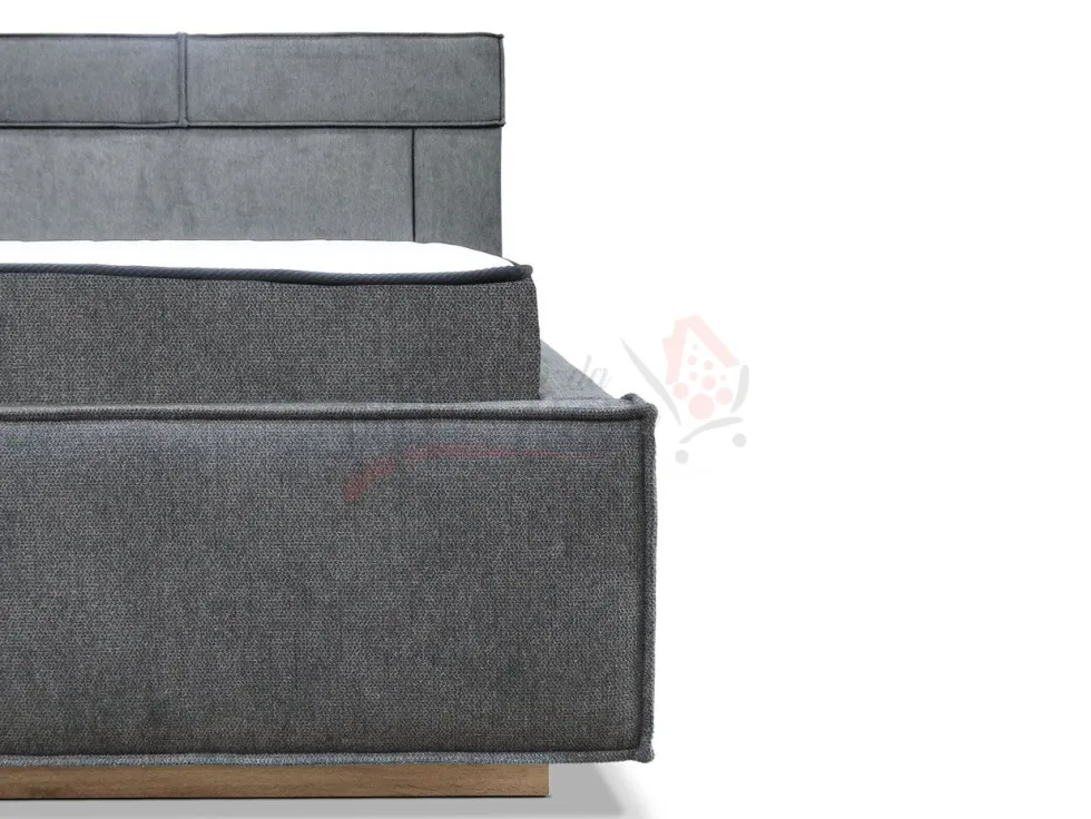 Letto matrimoniale con contenitore in diversi colori 160x200 LI33