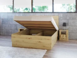 Letto matrimoniale con contenitore 160x200 LI7031