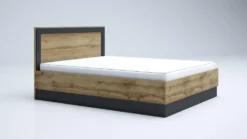 Letto matrimoniale con contenitore LG57