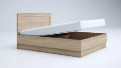Letto matrimoniale con contenitore LG57