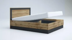Letto matrimoniale con contenitore LG57