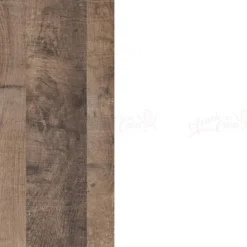 Letto matrimoniale contenitore rovere e bianco lucido LU39