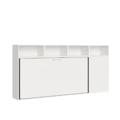 Letto singolo bianco frassino a scomparsa KNDA