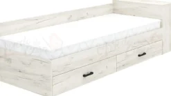 Letto singolo con cassetti LMG1