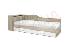 Letto singolo con due cassetti 82x190 LI 2005