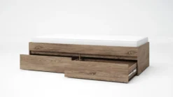 Letto singolo moderno 90x200cm marrone LG61