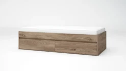 Letto singolo moderno 90x200cm marrone LG61