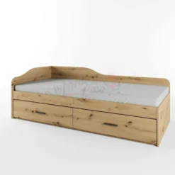 Letto singolo 90x200 con cassetti LI11