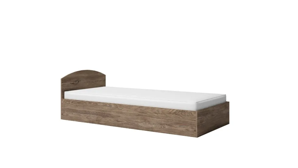 Letto singolo 90x200 con contenitore LG10