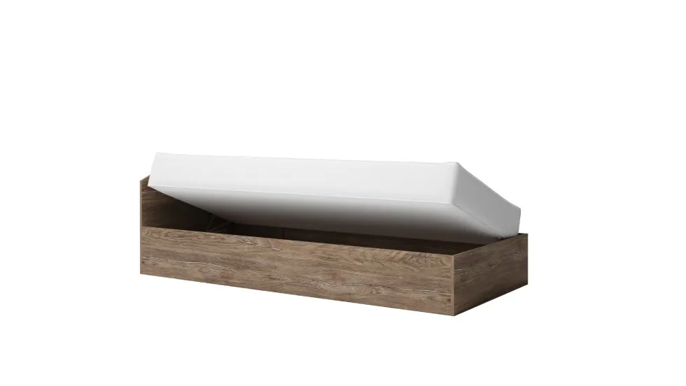Letto singolo 90x200 con contenitore LG10